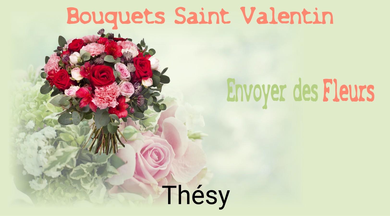 Roses de Saint-Valentin livrées à Thésy